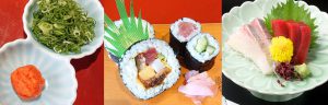 お鍋セットのお造り・お寿司・薬味は、感染予防対策としてすべて個別に盛っております。